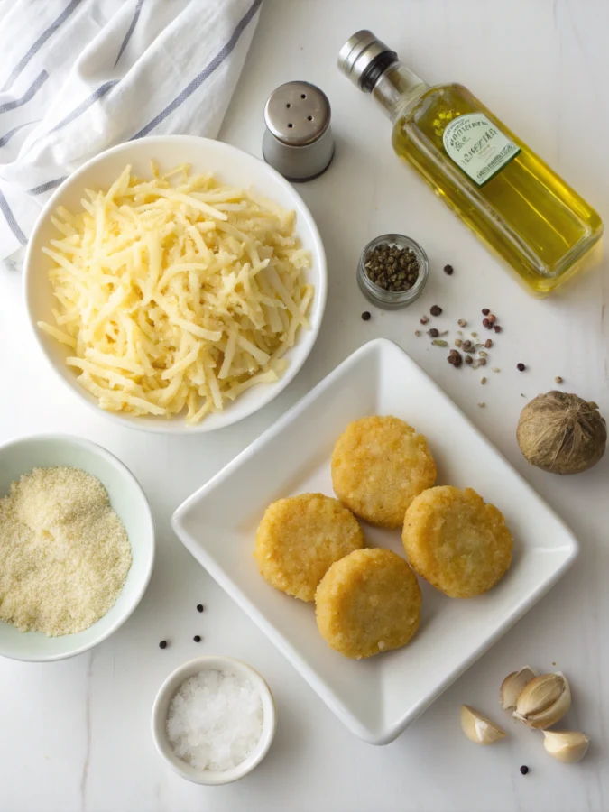 Air Fryer Hash Browns: Crispy Perfection Every Time Ingredients for making air fryer hash browns