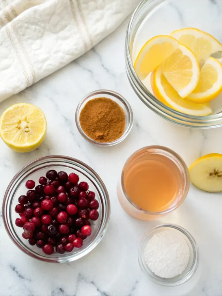 Apple Cider Vinegar and Cranberry Juice for Weight Loss: Real Benefits and How to Use It Ingredients for apple cider vinegar and cranberry juice weight loss drink
