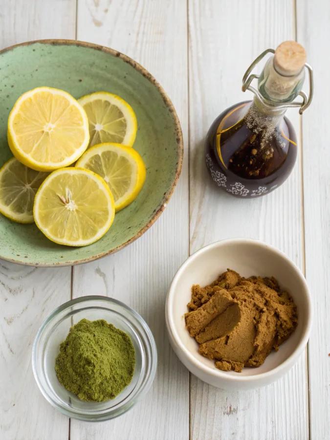 Japanese Mounjaro Recipe: A Bold and Balanced Weight Loss Tonic Japanese Mounjaro recipe ingredients matcha miso lemon
