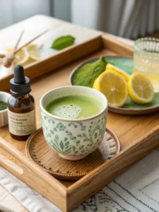 Japanese Mounjaro recipe wellness drink matcha miso