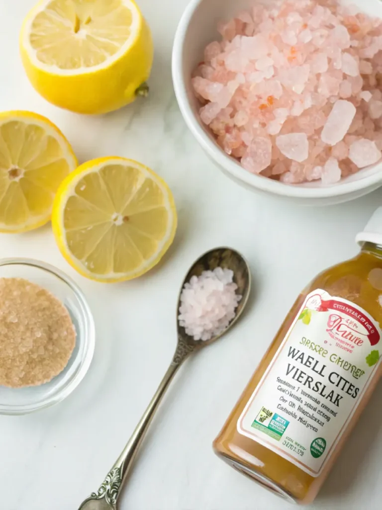 What Is the Pink Salt Trick? Real Benefits + Simple How-To Ingredients for the pink salt trick recipe