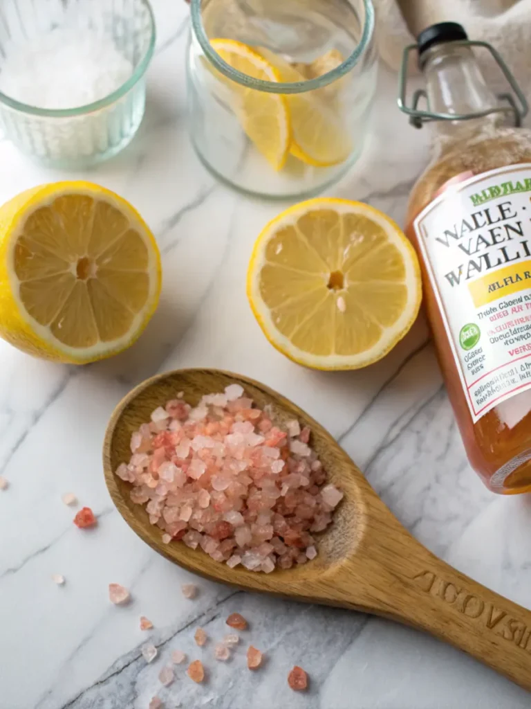Pink Salt Trick for Weight Loss: Does It Actually Work and How to Make It Ingredients for pink salt trick weight loss recipe