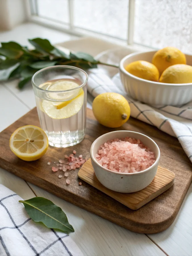 Pink Salt Trick Recipe: Simple Daily Habit That Actually Works pink salt trick recipe with lemon and water