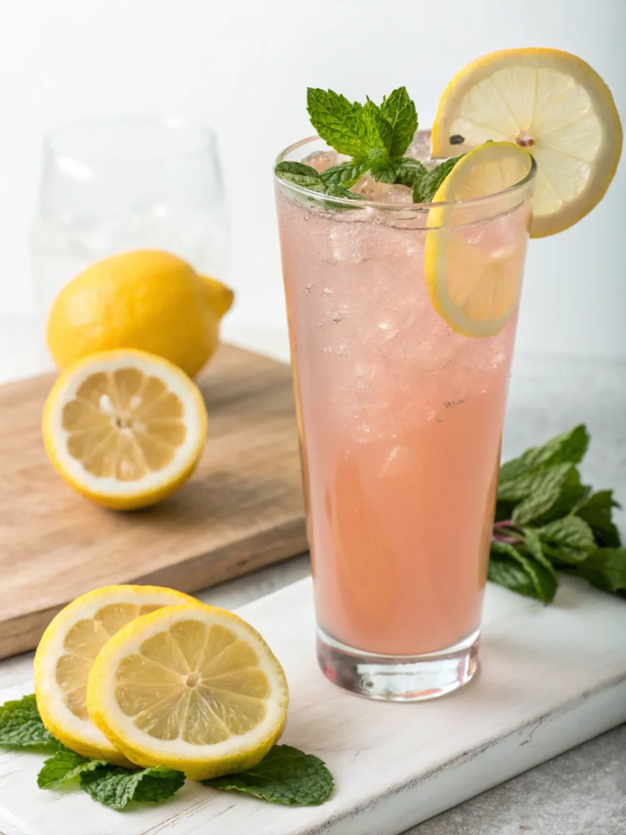 Pink Salt Trick for Weight Loss: Does It Actually Work and How to Make It Final glass of pink salt trick drink ready to enjoy