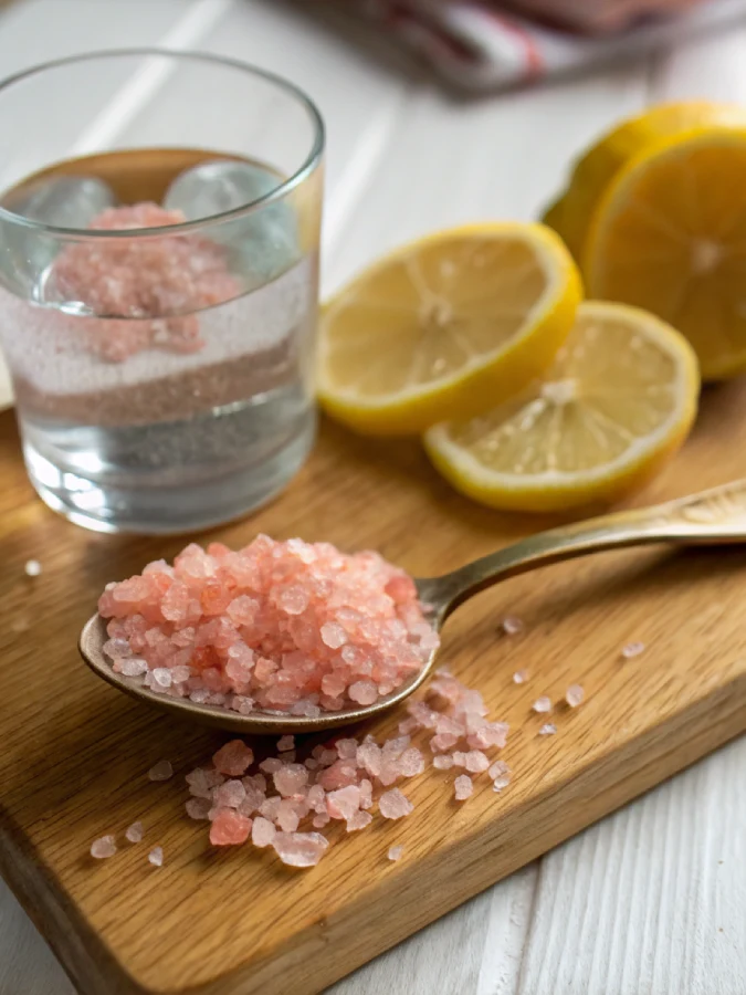 Pink Salt Weight Loss Recipe: 3-Ingredient Morning Trick That Works ingredients for pink salt weight loss drink