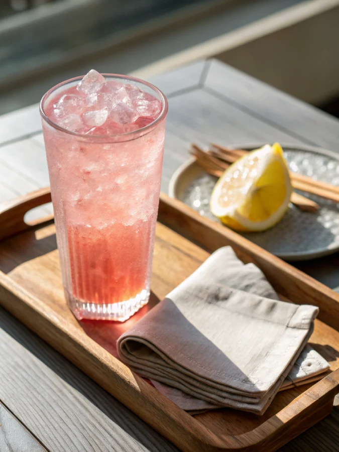 pink salt weight loss recipe served