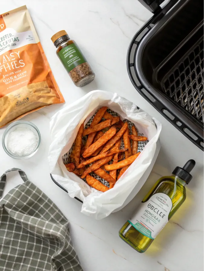 Alexia Sweet Potato Fries in The Air Fryer – Crispy & Perfect Ingredients for Alexia sweet potato fries air fryer recipe