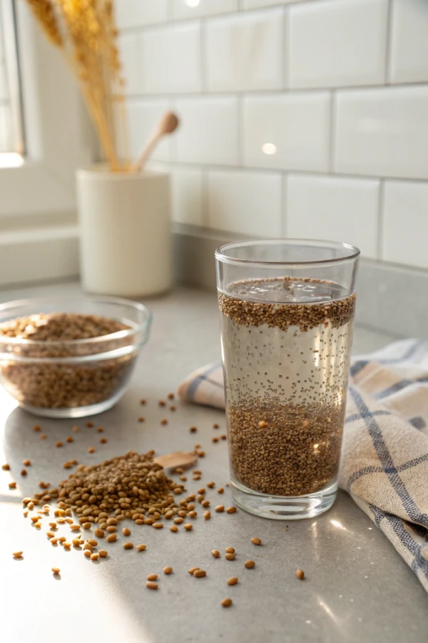 Bariatric seed recipe with chia, cumin, and fenugreek