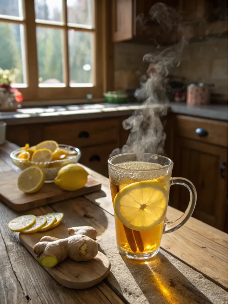 Mounjaro Tea Recipe: A Natural Start to a Lighter You Mounjaro Tea Recipe with lemon and ginger
