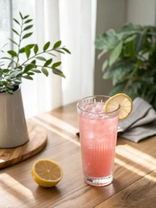 pink salt diet wellness drink