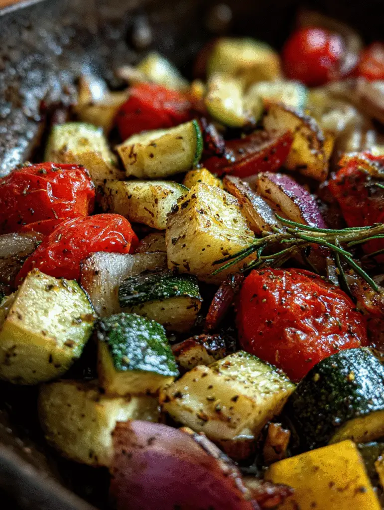 Mediterranean Diet: A Simple Guide to Eating for Flavor and Health Mediterranean diet roasted vegetables zucchini tomato potato
