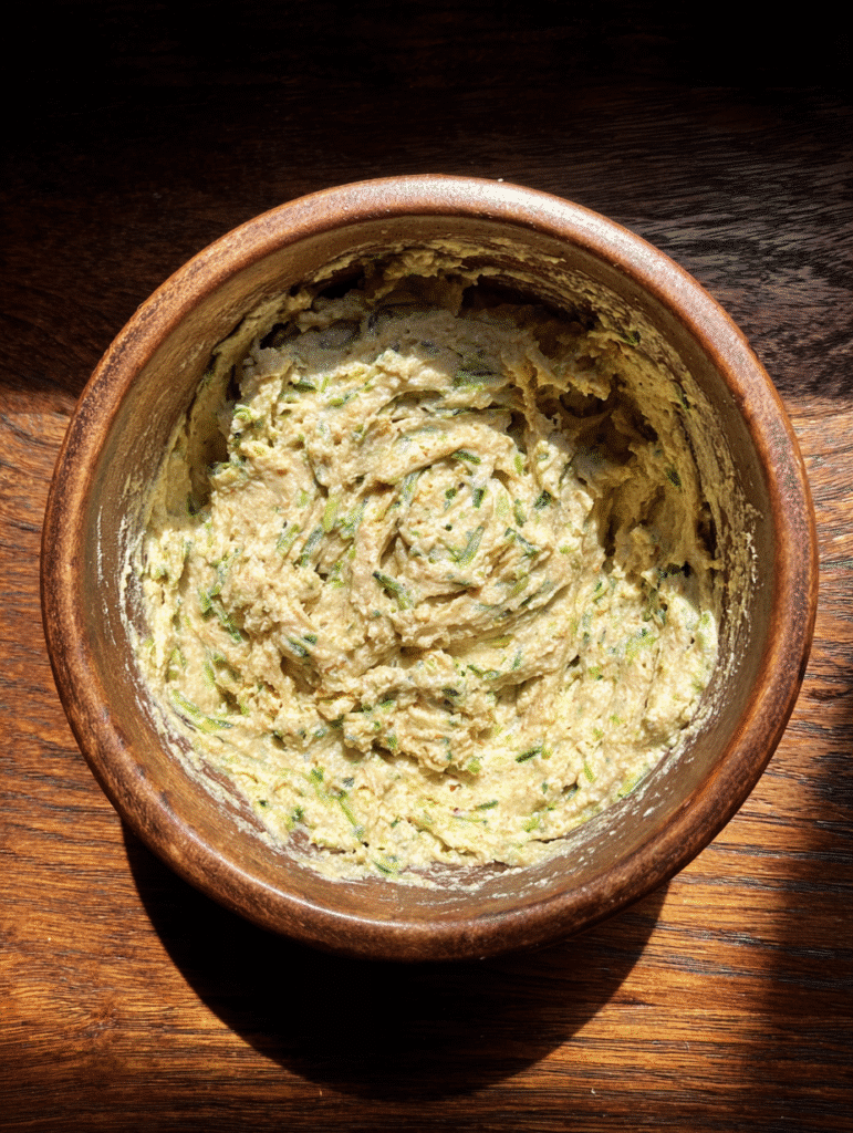 zucchini bread dough