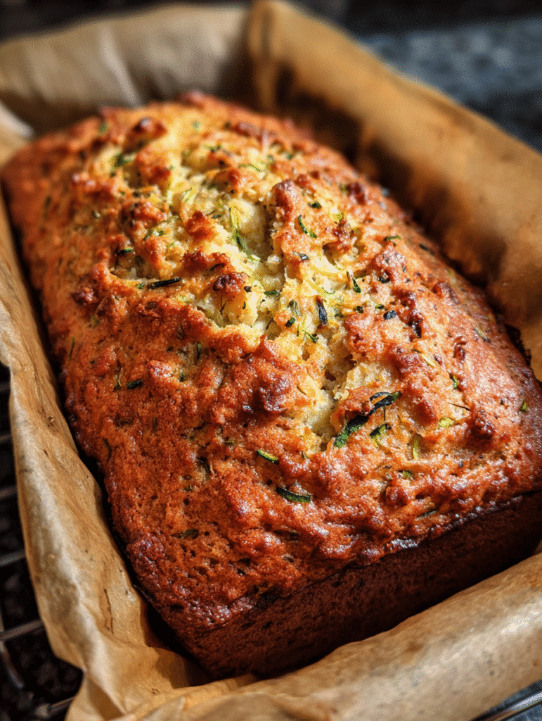 zucchini bread loaf
