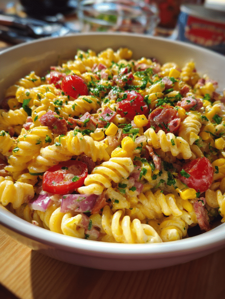 German pasta salad