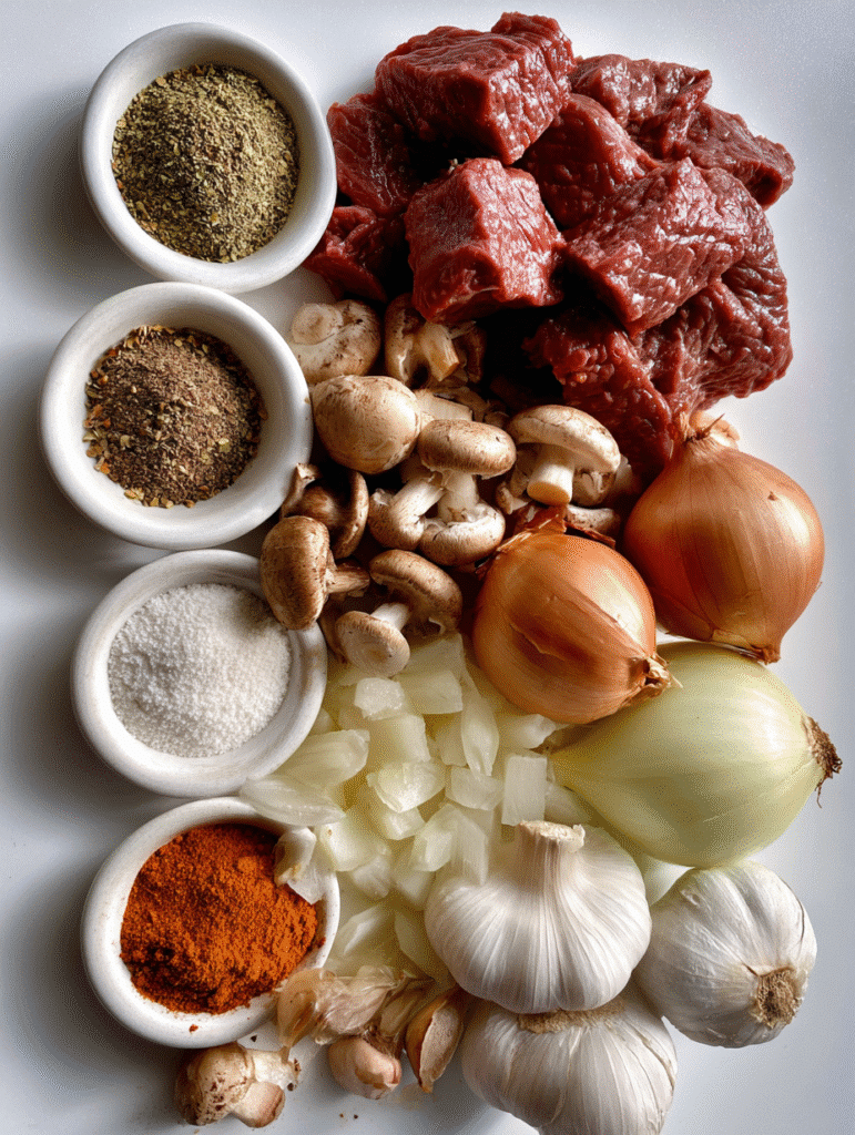 Beef Stroganoff Recipe beef stroganoff ingredients