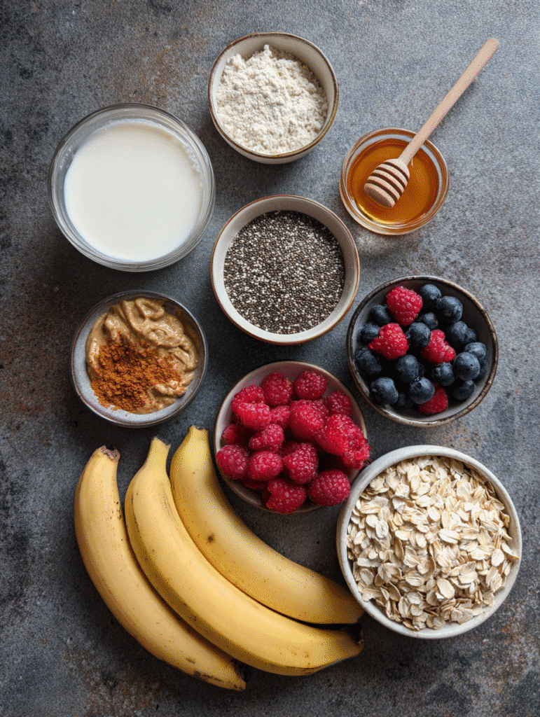 overnight oats recipe ingredients