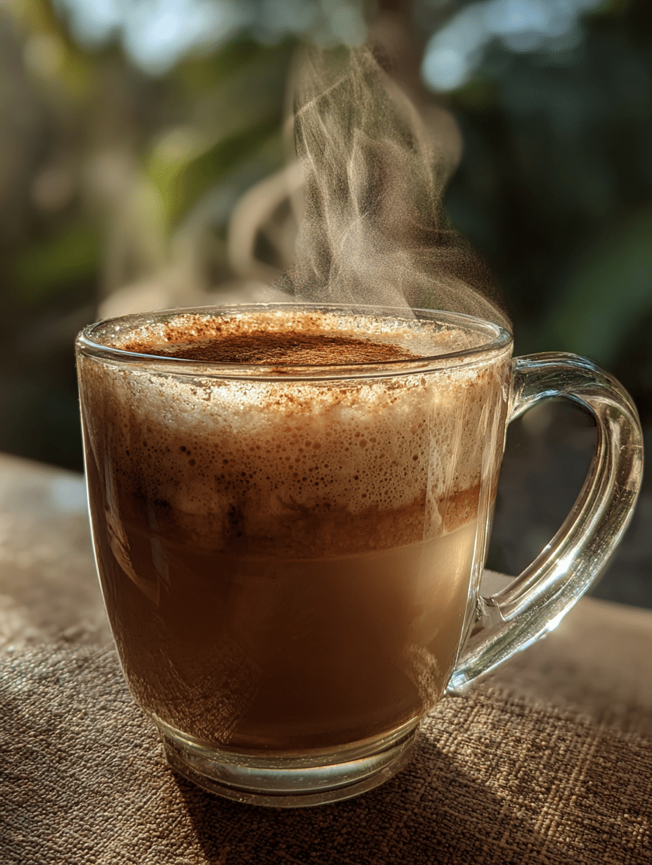 Coffee loophole recipe steaming cup weight loss morning