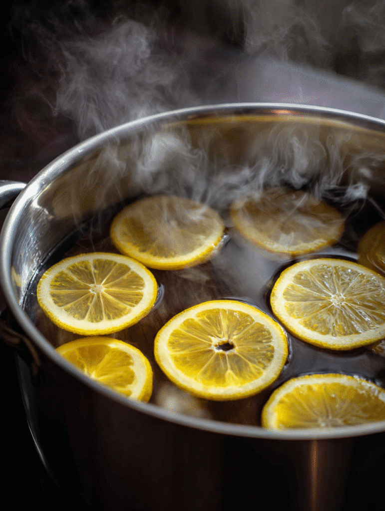 Ginger Trick Recipe ginger trick recipe boiling simmering in pot