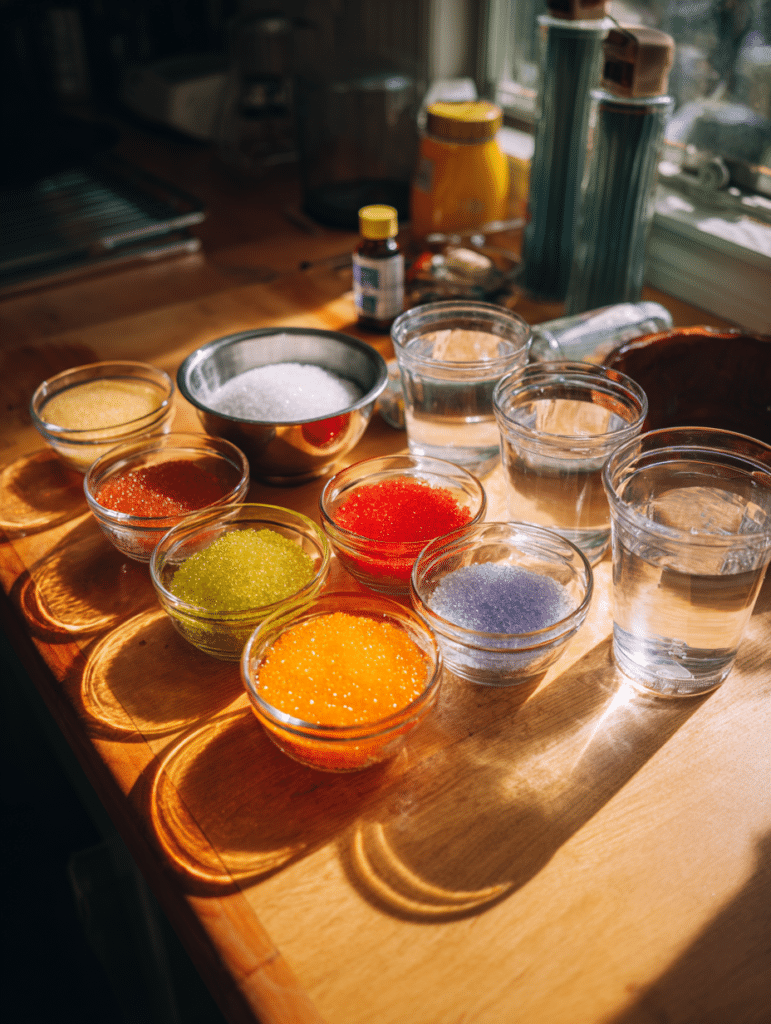 lipojaro jello ingredients setup with gelatin and water