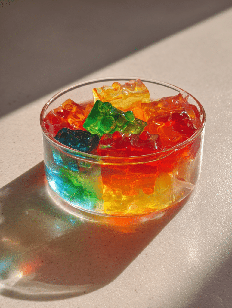 lipojaro jello recipe in glass bowl smooth texture