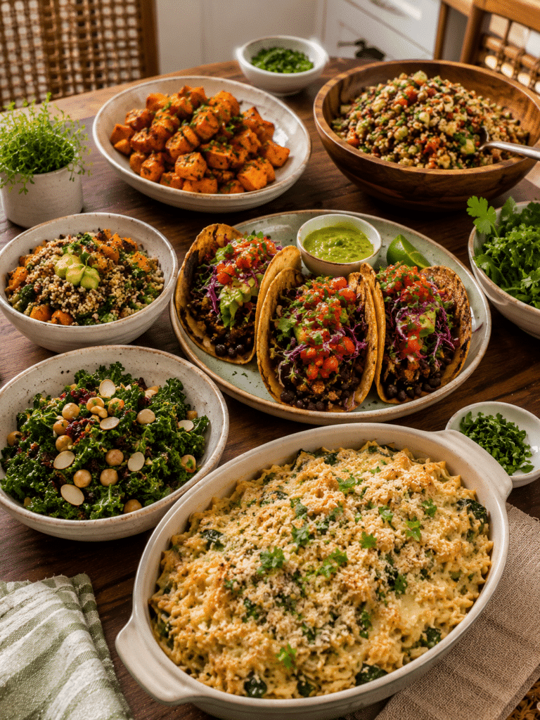 Delicious vegetarian dinner ideas for weeknight meals