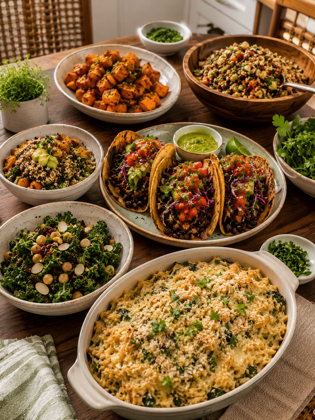 Delicious vegetarian dinner ideas for weeknight meals