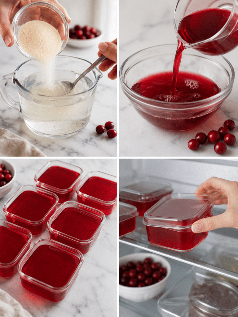 3 Ingredient Gelatin Recipe for Weight Loss: Simple, High-Protein, and Surprisingly Satisfying Mixing ingredients for a homemade gelatin weight loss recipe.
