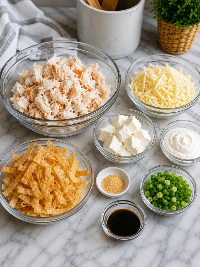 crab rangoon casserole ingredients