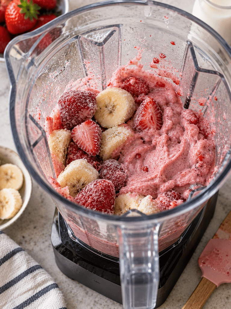 How to Make a Smoothie Bowl: Easy, Thick & Creamy Recipe How to make a smoothie bowl thick by blending frozen fruit with minimal liquid